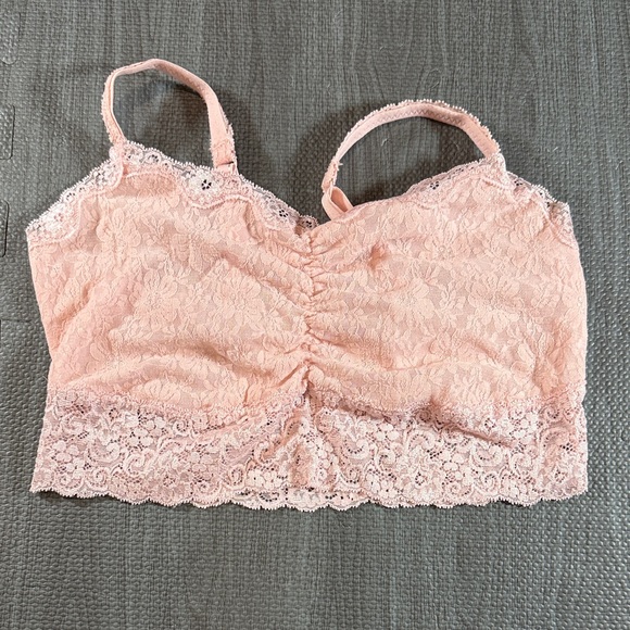 Soma Lace Pink Bralette Large - Picture 1 of 3